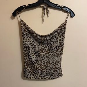 Vintage Cheetah print tank top